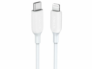 سیم شارژر فست تایپ سی به لایتنینگ 30 سانتی‌متری انکر Anker USB-C to Lightning Cable A8831H11