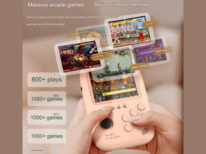 کنسول بازی و شارژر همراه DY12 Retro Time Series Game Console Power Bank