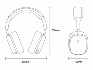 هدفون بی سیم با قابلیت حذف نویز بیسوس Baseus Bowie H2 Noise-Cancelling Wireless Headphone