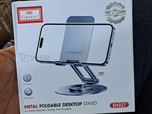 قیمت پایه نگهدارنده360 درجه فلزی رومیزی موبایل و تبلت ارلدام Metal Foldable Desktop Stand Earldom ET-EH227