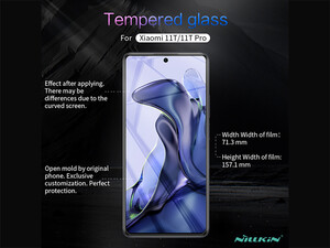 فروش محافظ صفحه نمایش نیلکین Nillkin Xiaomi 11T/11T Pro H+Pro Anti-Explosion Glass Screen Protector