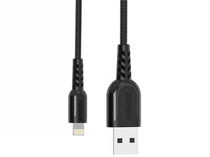 قیمت کابل تبدیل USB به لایتنینگ پرودو Porodo PD-12TUBL lightning cable 1.2 m