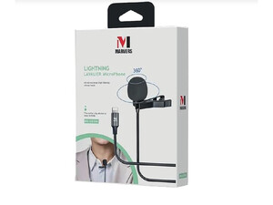 خرید میکروفون یقه‌ای لایتنینگ مارورس Marvers MS-UC566 lightning collar microphone