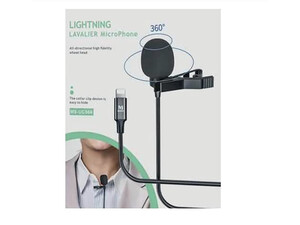 فروش میکروفون یقه‌ای لایتنینگ مارورس Marvers MS-UC566 lightning collar microphone