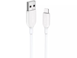 خرید کابل فست شارژ لایتنینگ 2.4 آمپر 90 سانتی‌متری انکر Anker Powerline III Lightning Cable-A8812H11