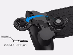 خرید دسته بازی گیم سیر مخصوص گوشی موبایل GameSir F1Joystick grip for mobile phones