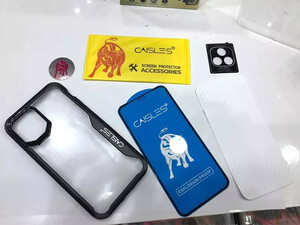 کیفیت پک 5 کاره کیسلس Pack of 5 caseless models 19D 5in1 suitable for iPhone 11 Pro