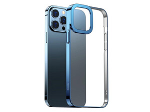 قیمت قاب محافظ شفاف آیفون 13 پرومکس بیسوس Baseus Glitter Hard PC Case Transparent Electroplating Cover for iPhone 13 Pro Max