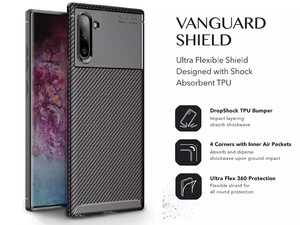 کیفیت کاور ویوا مادرید Viva Madrid Vanguard Shield model cover suitable for Samsung Note 10