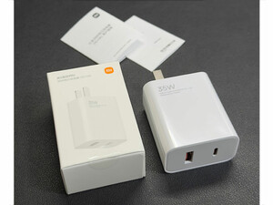 شارژر دیواری فوق سریع اصلی تایپ سی و یو اس بی 35 وات شیائومی Xiaomi 35W Dual-Port Charger (1C + 1A) MDY-14-ET