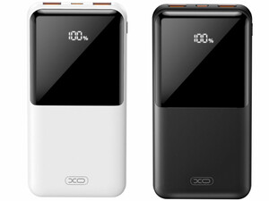 پاوربانک تایپ سی و یو اس بی 22.5 وات 10000 رسی XO PR205 Fast Charging Power Bank 22.5W 10000 mAh