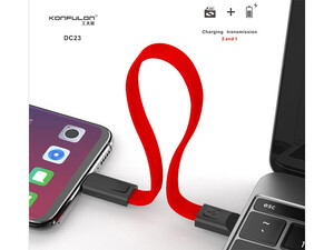 فروش کابل تبدیل USB به USB-C کانفلون   0.23 متر  Konfulon Charger Cable DC-23 Type-C