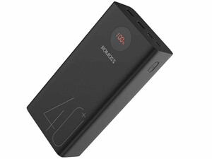 خرید پاوربانک شارژ سریع یو اس بی و تایپ سی 18 وات روموس Romoss 40000mAh Power Bank 18W PD Fast Charge