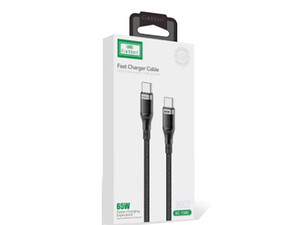 فروش کابل شارژ تایپ سی ارلدام 65W Earldom EC-150 PD Charging Cable