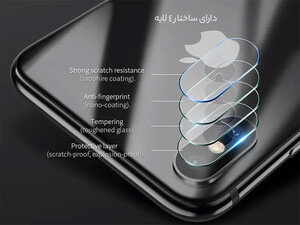 قیمت محافظ لنز دوربین هوکو مدل Camera Lens Protector مناسب برای آیفون X/XS/XS Max