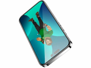 محافظ صفحه نمایش شیشه ای آیفون 14 پرو گرین Green iPhone 14 Pro 3D HD-Pet Full Glass