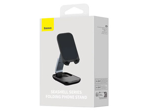 قیمت خرید پایه نگهدارنده موبایل رومیزی بیسوس Folding Phone Stand Baseus, black B10551500111-00