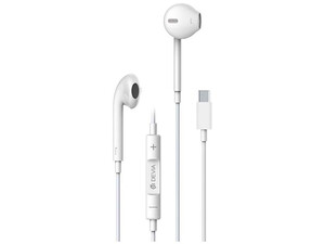 قیمت هندزفری سیمی طرح ایرپاد دویا Hands Free Devia Earpods EM048 USB C