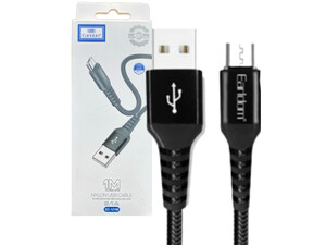 کیفیت کابل تبدیل USB به microUSB ارلدام EARLDOM EC-121 USB TO Micro USB Cable 1m