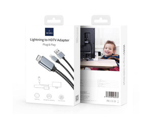 قیمت کابل لایتنینگ به اچ دی ام آی ویوو WiWU Apple Lightning To X7L HDMI Cable