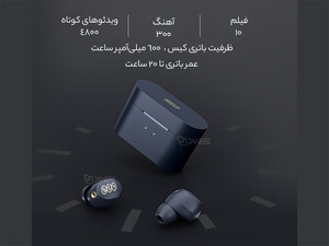 خرید هندزفری بلوتوث  کیو سی وای QCY HT01 Hybrid ANC True Wireless Earbuds