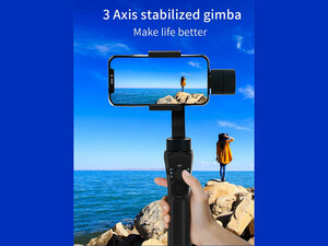 سه پایه گیمبال گوشی موبایل سه محوره ویوو WiWU 3Axis Stabilized Gimbal Stick S5B