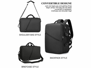 کوله پشتی ضدآب لپ تاپ 17.3 اینچی کول بل coolbell CB-10003 Backpack Bag 17.3 inch laptop