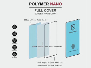 محافظ تمام صفحه نانو پلیمر شفاف Polymer Nano Screen Protector Honor 70