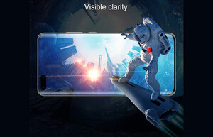 محافظ صفحه نمایش هواوی پی 40 پرو نیلکین Nillkin Amazing 3D CP+ Max tempered glass screen protectoHuawei P40 Pro