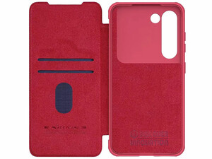 گارد محافظ سامسونگ گلکسی اس 23 نیلکین Nillkin Samsung Galaxy S23 Qin Pro leather case