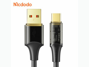 خرید کابل شارژ 100 واتی 1.2 متری مک دودو Mcdodo CA-2090 USB to USB C Cable 6A 1.2m (Black)