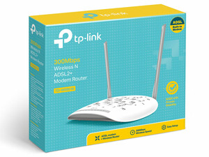 روتر و مودم وایرلس + ADSL2  تی پی لینک TP-Link TD-W8961N-V1 N300 Adsl2 Plus