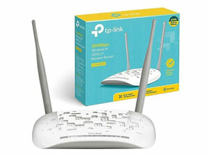 روتر و مودم وایرلس + ADSL2  تی پی لینک TP-Link TD-W8961N-V1 N300 Adsl2 Plus