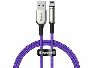 کابل شارژ مغناطیسی یو اس بی به لایتنینگ 1 متری 2 آمپر بیسوس Baseus CALXC-H01 Smart Magnetic Charging Cable USB to Lightning