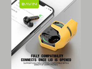 هندزفری بی سیم گیمینگ باوین BAVIN TWS Earbuds BAVIN-20