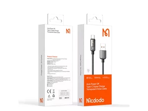 خرید کابل هوشمند سوپر فست شارژ یو اس بی به تایپ سی 100 وات 1.2 متری مک دودو Macdodo CA-315 USB to Type-C Cable