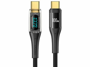 کابل سوپر فست شارژ تایپ سی به تایپ سی 100 وات 2 متری یوسامز Usams Type-C To Type-C Pd 100W Cable US-SJ591