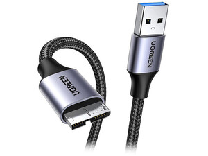 خرید کابل هارد یوگرین Ugreen US374 80793 USB to Micro USB 3.0 hard disk drive cable 1m