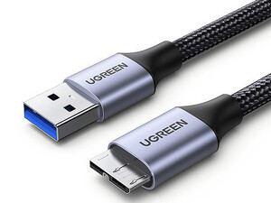 بهترین کابل هارد یوگرین Ugreen US374 80793 USB to Micro USB 3.0 hard disk drive cable 1m