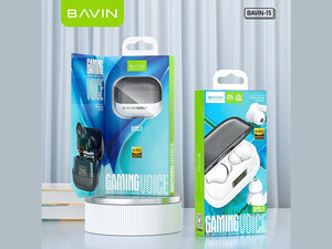 هندزفری بی سیم باوین BAVIN BA15 Hi-Fi TWS Bluetooth 5.0 Wireless Earphone