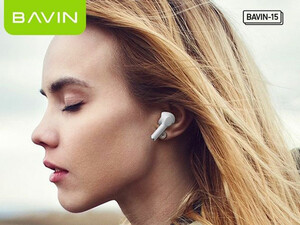 هندزفری بی سیم باوین BAVIN BA15 Hi-Fi TWS Bluetooth 5.0 Wireless Earphone