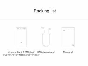 پاوربانک شارژ سریع شیائومی Xiaomi PLM18ZM Mi Power Bank 3 20000mAh