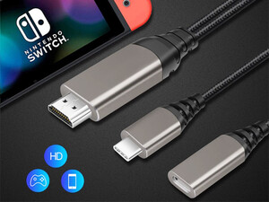 خرید کابل تایپ سی به HDMI  نینتندو