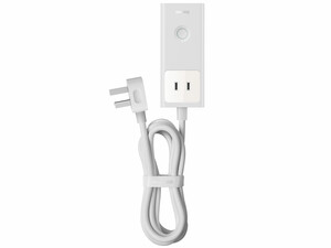 خرید شارژر دیواری و آداپتور برق فست شارژ 30 وات با کابل برق 1.5 متری بیسوس Baseus PowerCombo Digital PowerStrip PSLA000101