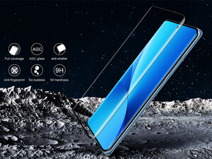 خرید محافظ صفحه نمایش شیشه‌ ای نیلکین شیائومی Nillkin Xiaomi Mi 12/12X 3D CP+MAX tempered glass