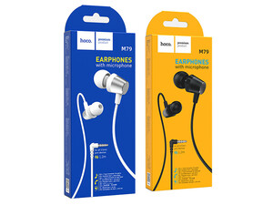 خرید هندزفری سیمی با جک 3.5 میلیمتری هوکو HocoWired earphones 3.5mm “M79 Cresta” with mic