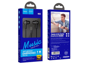 هندزفری سیمی با جک 3.5 میلیمتری هوکو Hoco Wired earphones 3.5mm “M66 Passion” with microphone