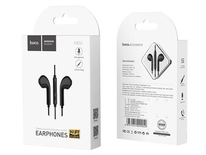 قیمت هندزفری سیمی  با جک 3.5 میلیمتری هوکو Hoco Wired earphones 3.5mm “M55 Memory sound” with microphone