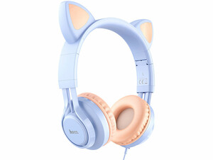 قیمت هدفون سیمی کودکان هوکو Hoco Headphones "W36 Cat ear" with mic