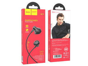 خرید هندزفری سیمی با جک 3.5 میلیمتری هوکو Hoco Wired earphones 3.5mm “M75 Belle” with mic